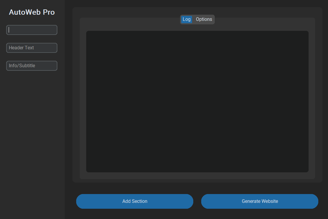 AutoWeb Pro Preview